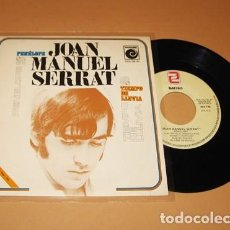 Dischi in vinile: JOAN MANUEL SERRAT - PENÉLOPE - SINGLE - ZAFIRO 1984