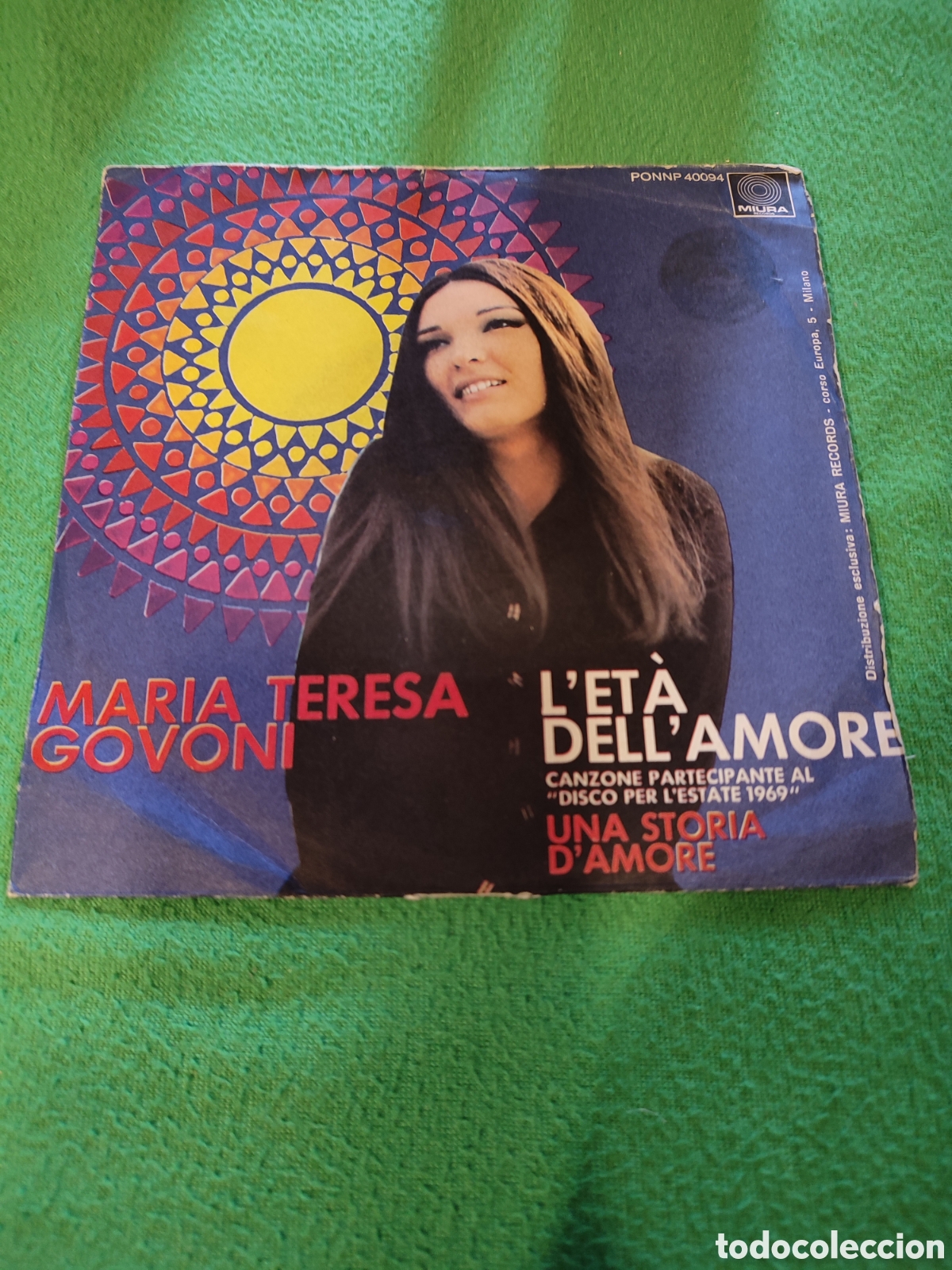 Disques de vinyle: Mar&iacute;a Teresa Govoni - L'eta dell amore