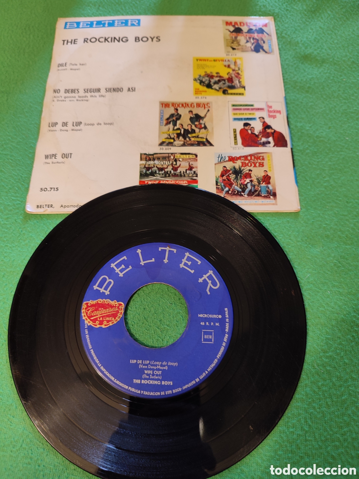 Discos de vinilo: The Rocking Boys - Dile+ 3 - Foto 2