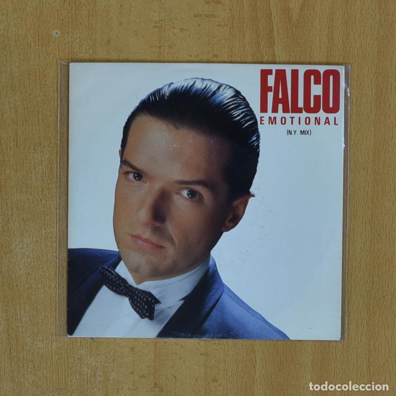 Discos de vinilo: FALCO - EMOTIONAL - SINGLE - Foto 1