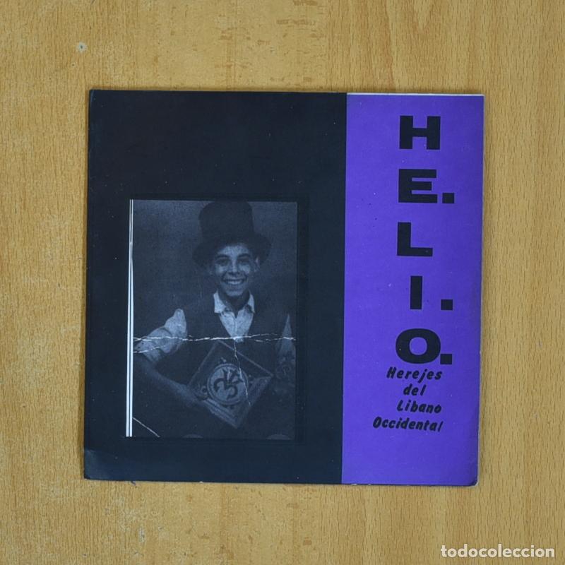 Discos de vinilo: HELIO - HEREJES DEL LIBANO OCCIDENTAL - SINGLE - Foto 1