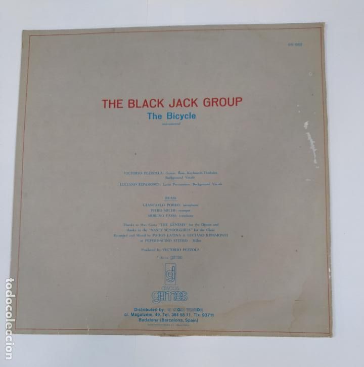 Discos de vinilo: The Black Jack Group &ndash; The Bicycle. Maxi-Single. TDKDA7 - Foto 2