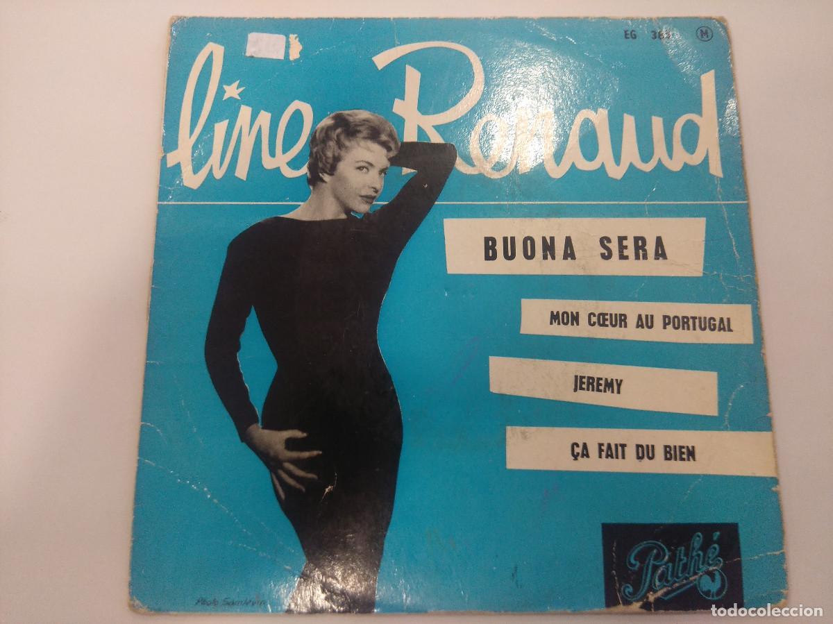 Discos de vinilo: LINE RENAUD/BUONA SERA/SINGLE. - Foto 1