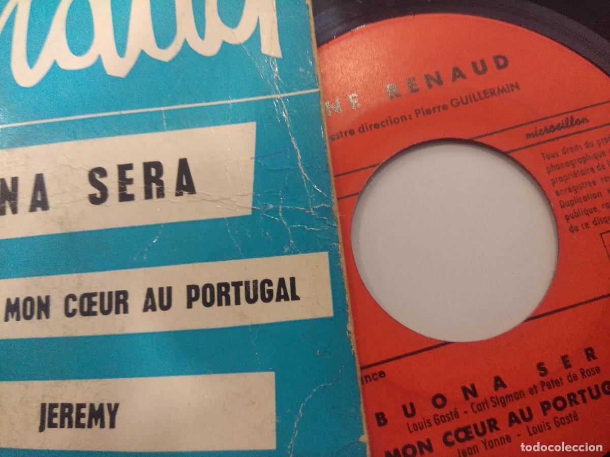 Discos de vinilo: LINE RENAUD/BUONA SERA/SINGLE. - Foto 2