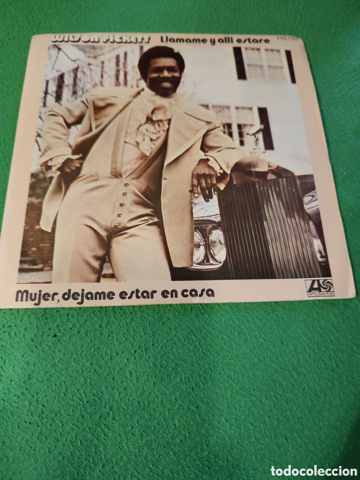 Discos de vinilo: Wilson Pickett - Ll&aacute;mame y all&iacute; estar&eacute; - Foto 1