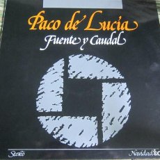 Discos de vinilo: PACO DE LUCIA - FUENTE Y CAUDAL LP PROMOCIONAL - EDICION 50 ANIVERSARIO - PHILIPS 1988 MUY NUEVO (5)