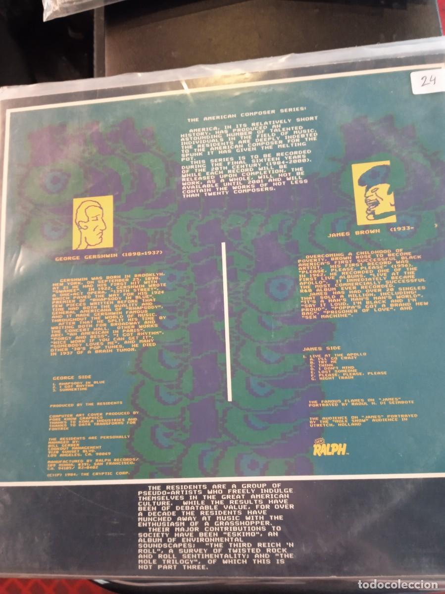 Discos de vinilo: THE RESIDENTS- GEORGE & JAMES- LP - Foto 2