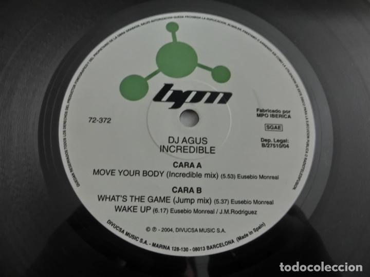 Discos de vinilo: DJ Agus &lrm;&ndash; Incredible - Foto 3