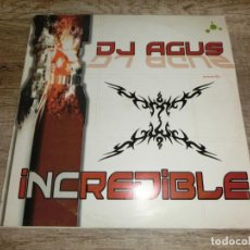 Discos de vinilo: DJ AGUS ‎– INCREDIBLE