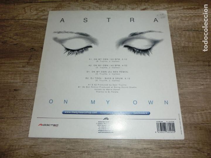 Discos de vinilo: Astra &ndash; On My Own - Foto 2