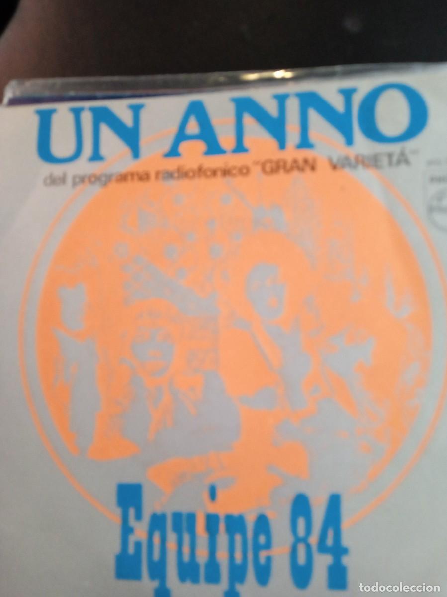 Discos de vinilo: EQUIPE 84- UN ANNO. SINGLE - Foto 1