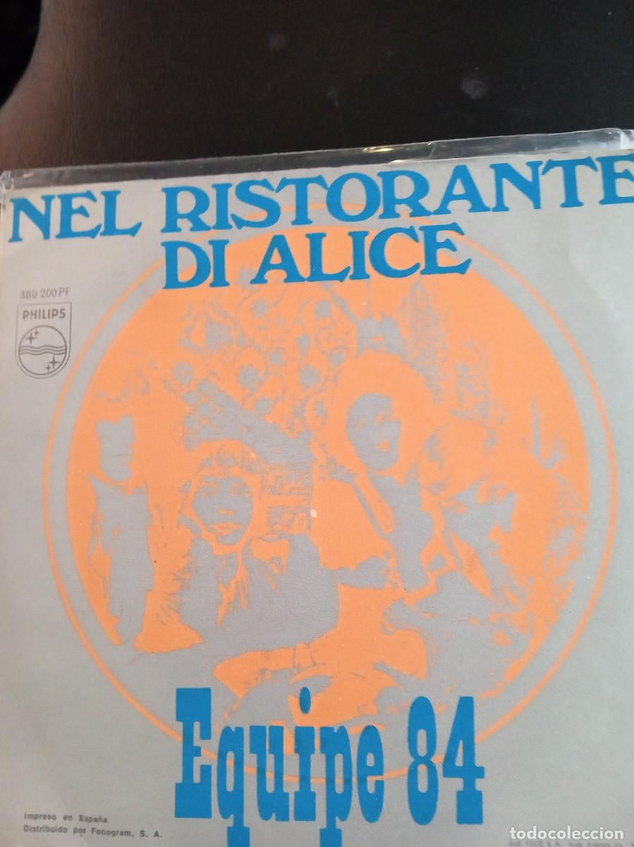 Discos de vinilo: EQUIPE 84- UN ANNO. SINGLE - Foto 2