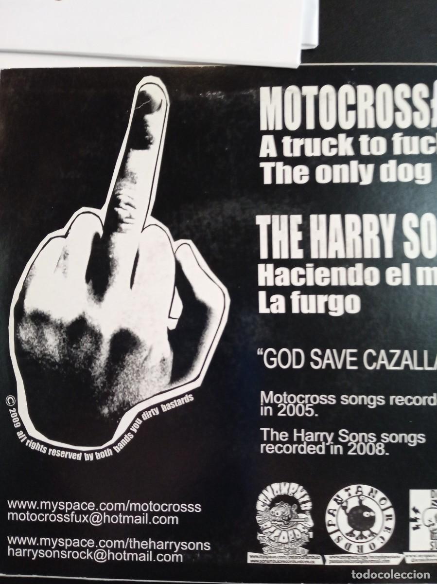 Discos de vinilo: MOTOCROSS / HARRY SONS- SPLIT EP. - Foto 2