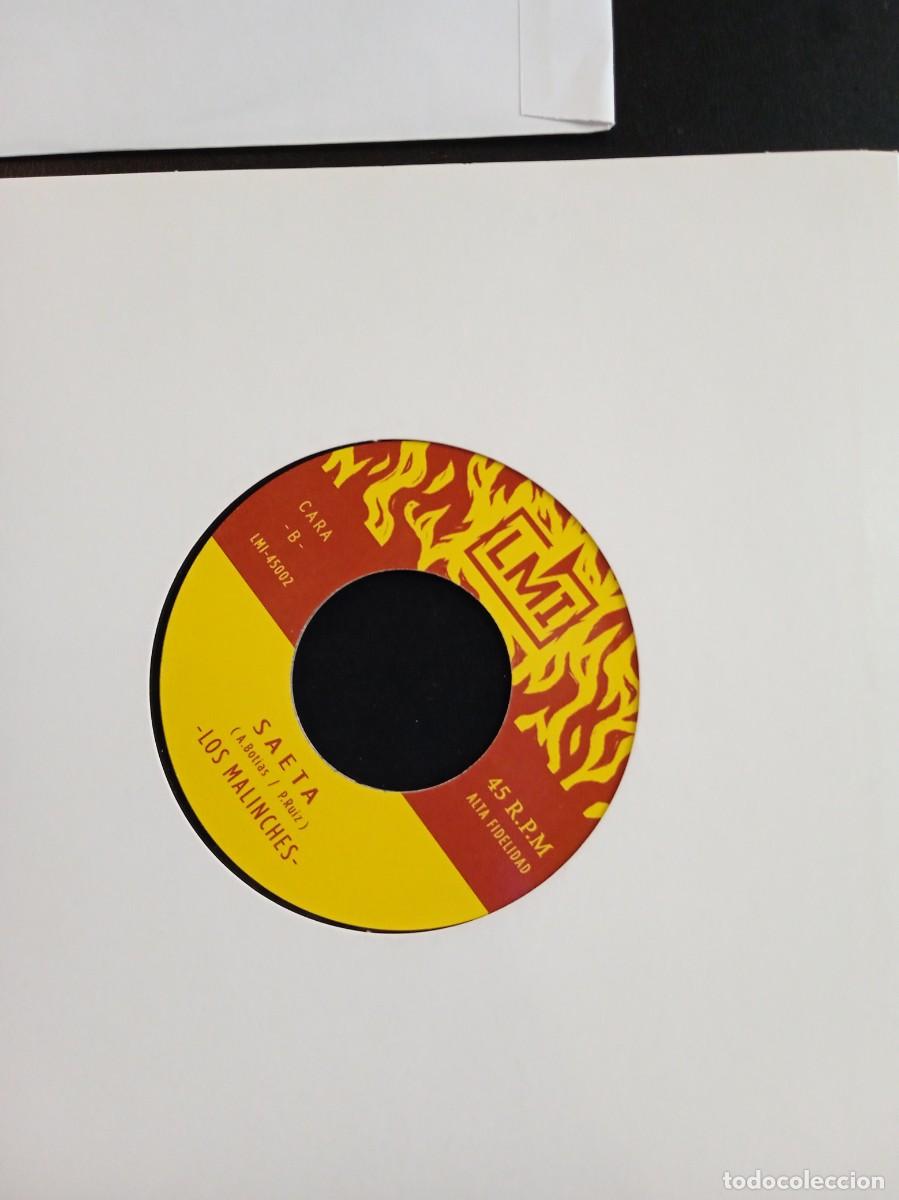 Discos de vinilo: LOS MALINCHES- NUNCA. SINGLE - Foto 2