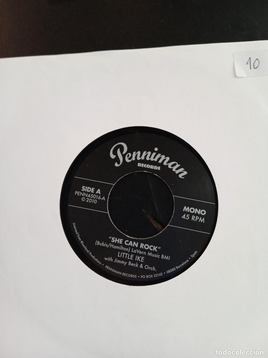 Discos de vinilo: LITTLE IKE / EARL GAINES- SPLIT SINGLE - Foto 1
