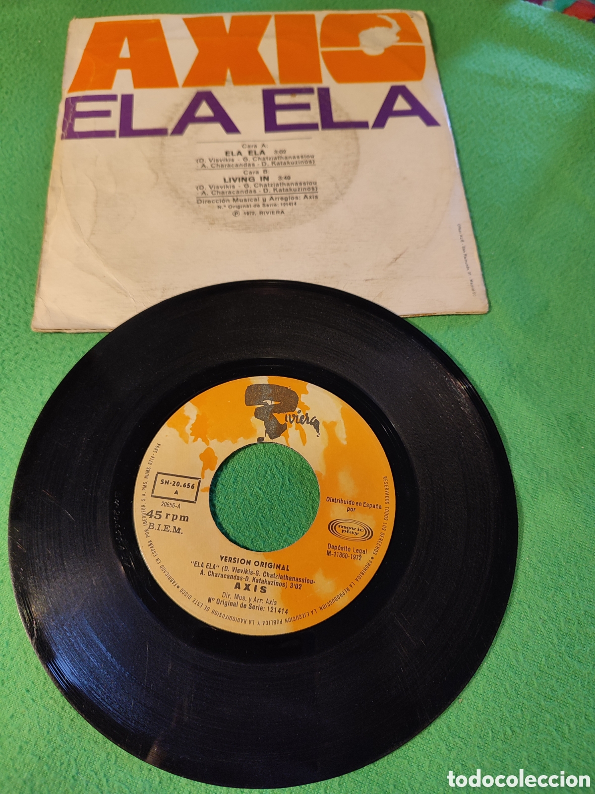 Discos de vinilo: Axis - Ela Ela - Foto 2