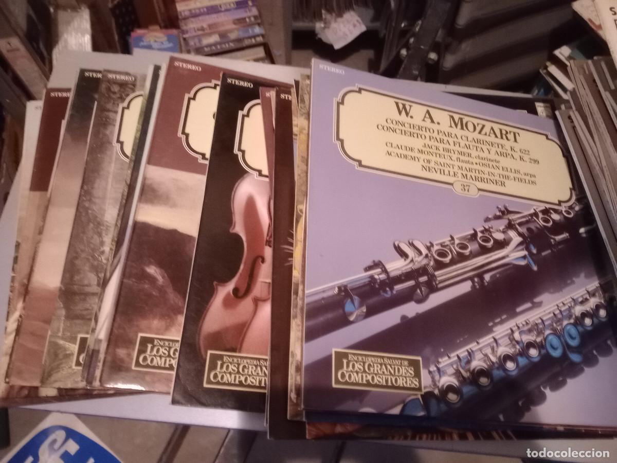 Disques de vinyle: ENCICLOPEDIA SALVAT DE LOS GRANDES COMPOSITORES COLECCION A FALTA DE 6 VINILOS