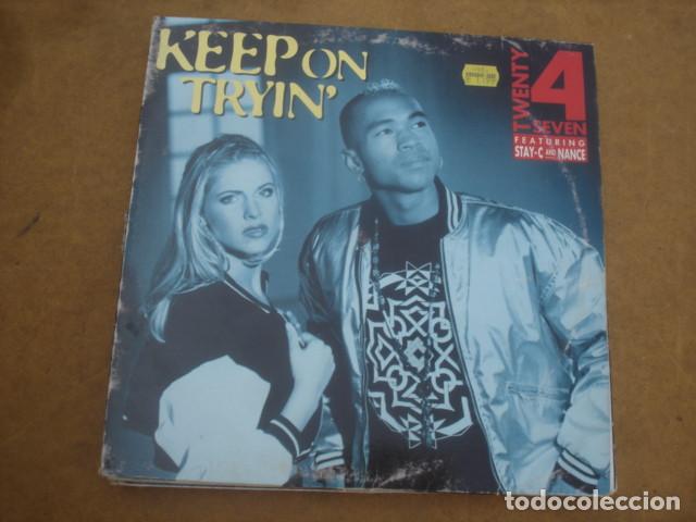 Discos de vinilo: Twenty 4 Seven Keep On Tryin - Foto 1