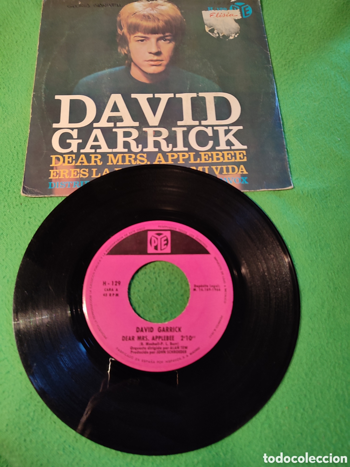 Discos de vinilo: David Garrick - Dear Mrs, Applebee - Foto 2