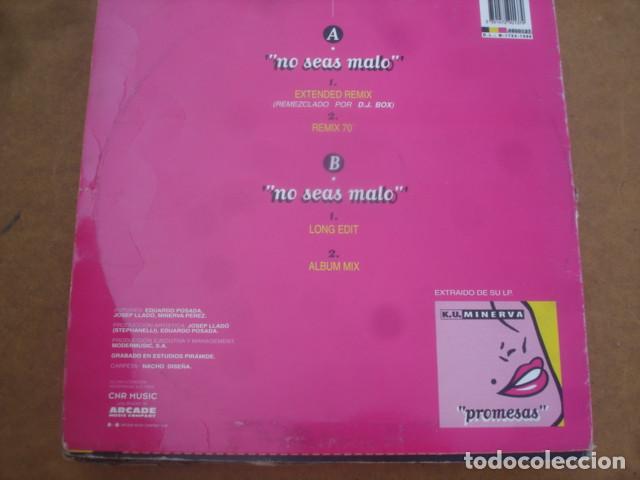 Discos de vinilo: K.U. Minerva No Seas Malo - Foto 2