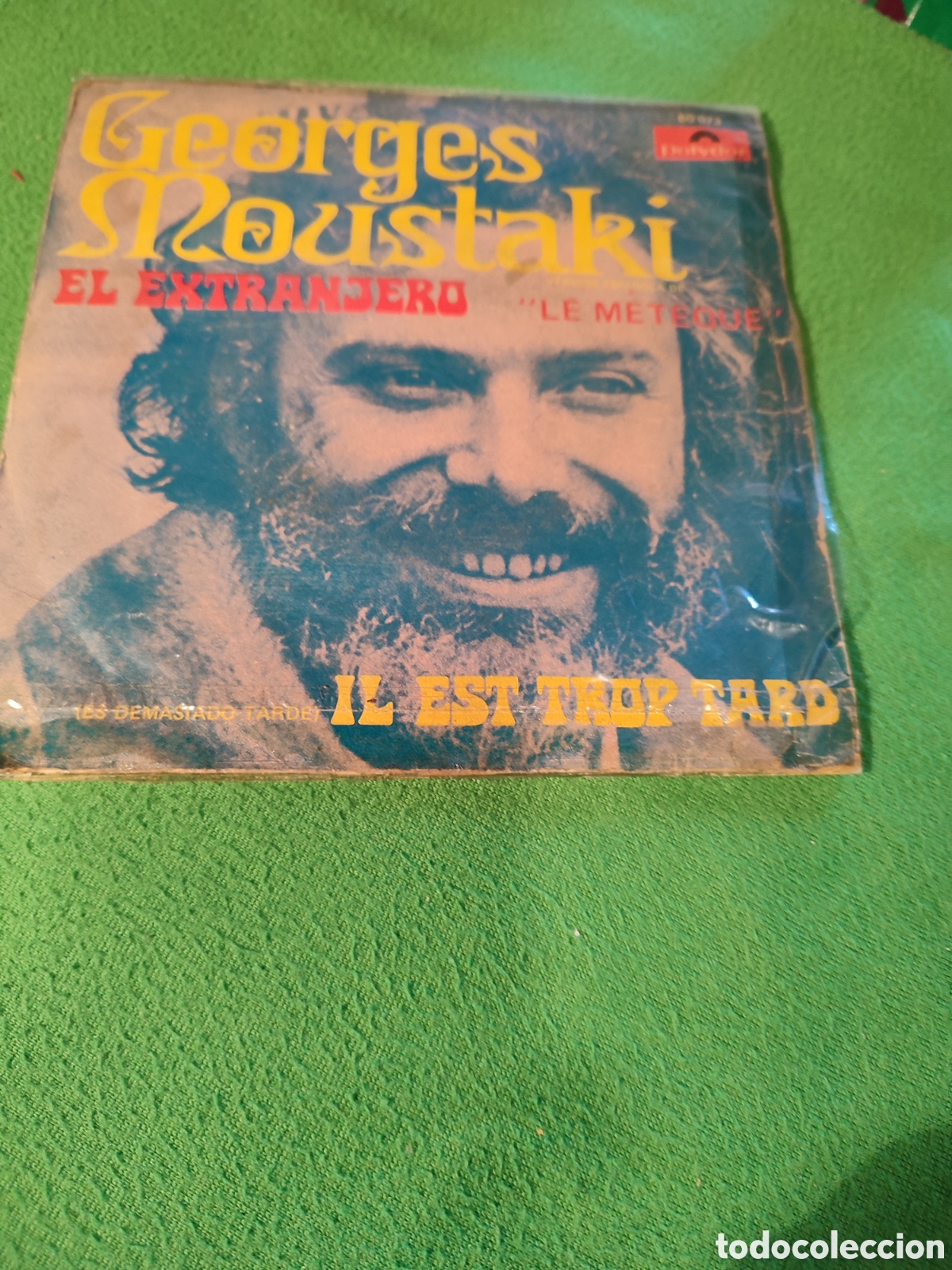 Discos de vinilo: George Moustaki - El extranjero - Foto 1