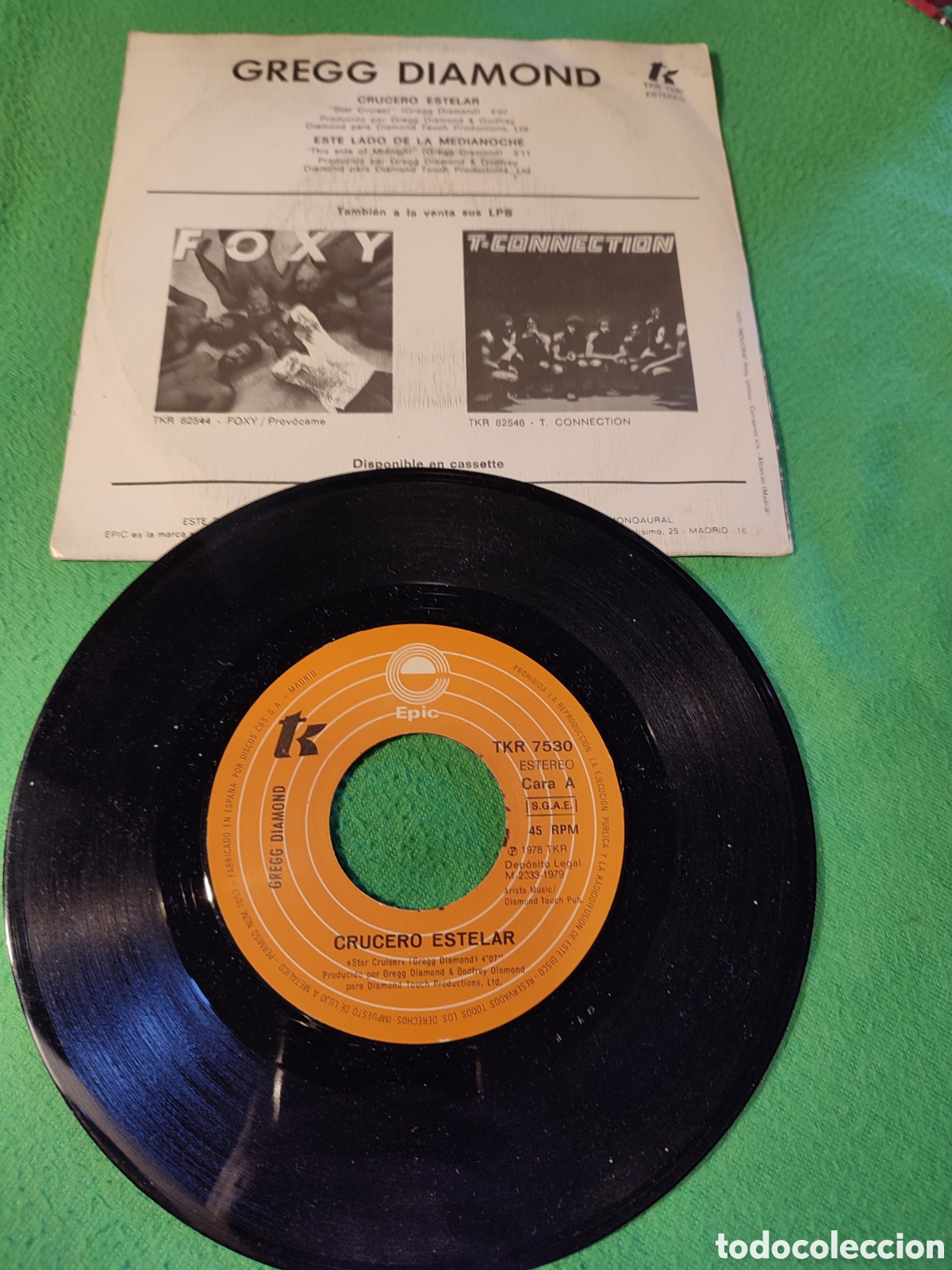 Discos de vinilo: Gregg Diamond - Crucero estelar - Foto 2