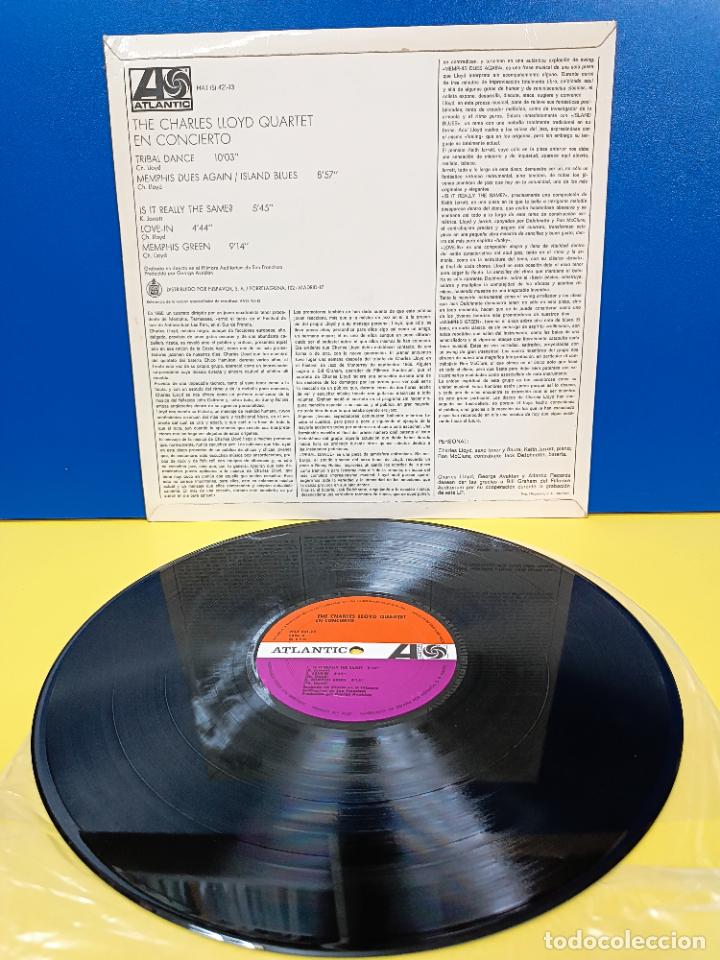 Discos de vinilo: LP DISCO VINILO THE CHARLES LLOYD QUARTET EN CONCIERTO - Foto 2
