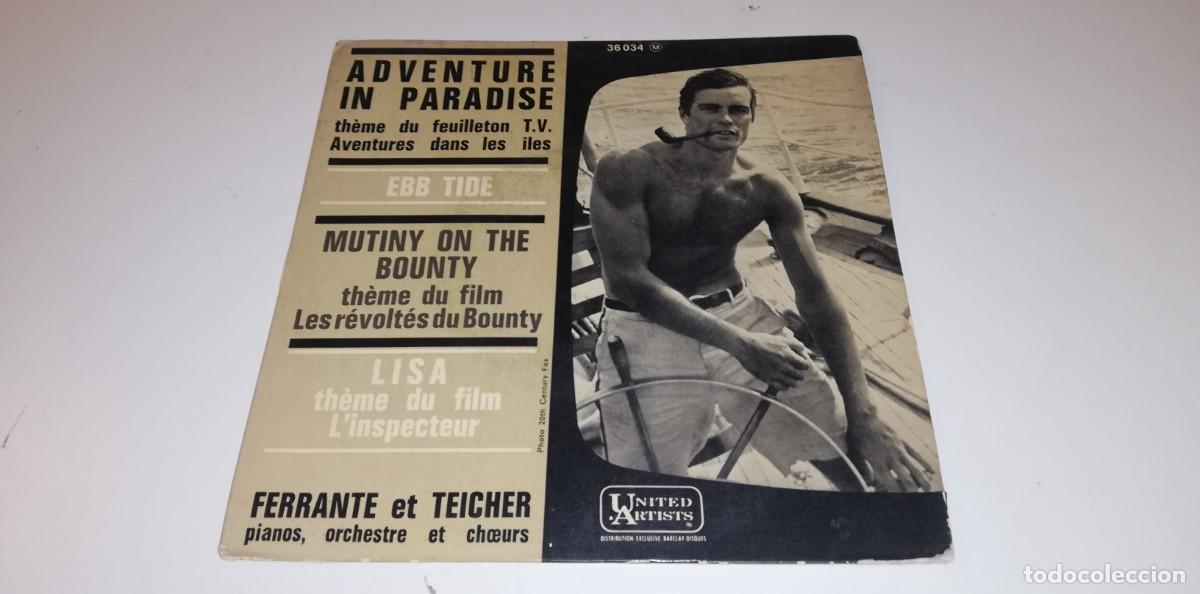 Discos de vinilo: S13-Ferrante & Teicher - Adventure In Paradise (7&rdquo;, EP) -PORT G+ DISC G