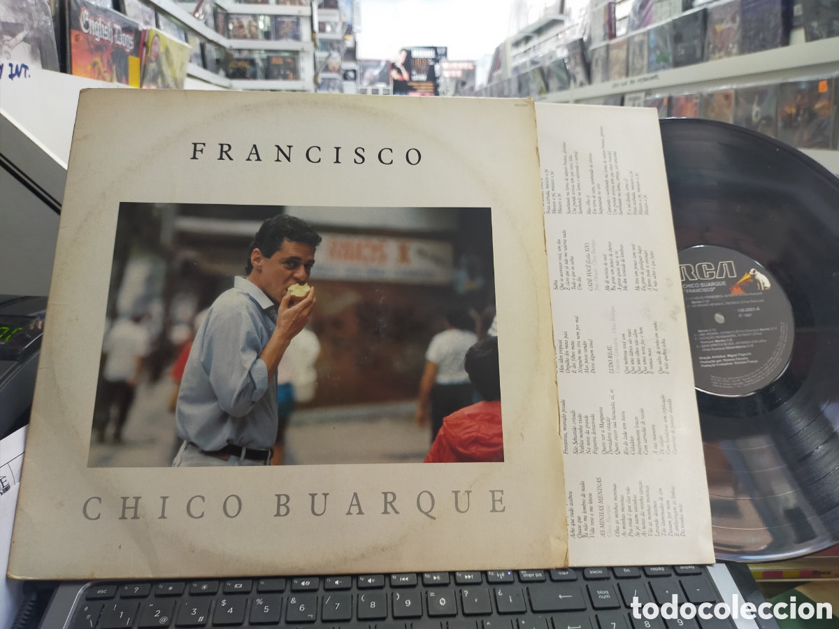 Discos de vinilo: Chico buarque LP Francisco brasil 1987 - Foto 1