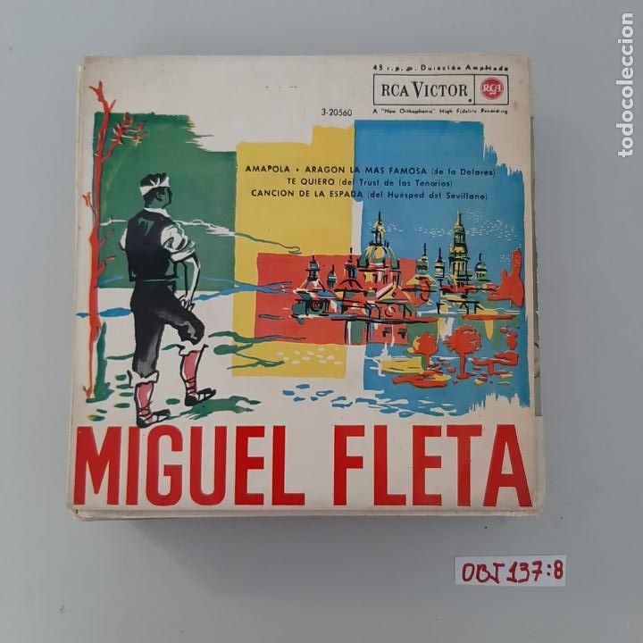 Discos de vinilo: Miguel Fleta - Foto 1