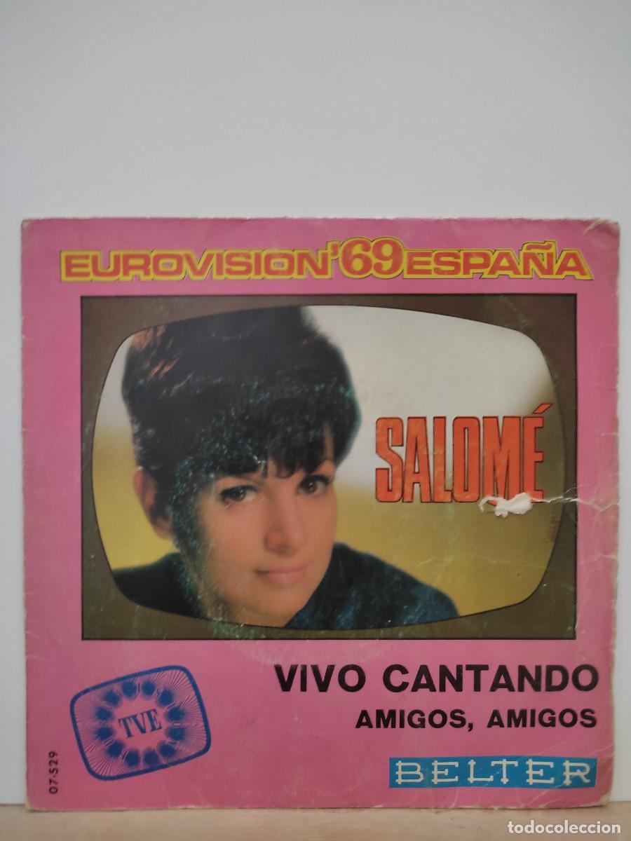 Discos de vinilo: Salom&eacute; - Vivo cantando - Foto 1