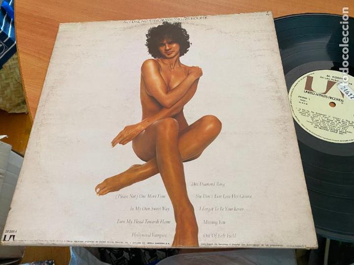 Discos de vinilo: AL KOOPER (ACT LIKE NOTHINGS WRONG) LP ESPA&Ntilde;A 1977 (B-40) - Foto 2