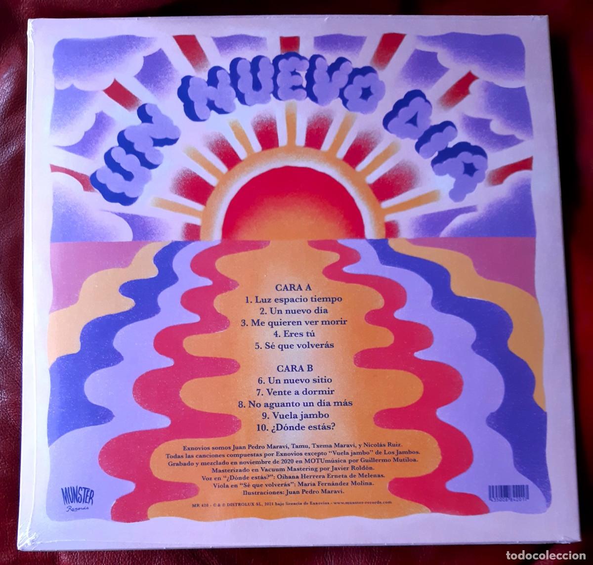 Discos de vinilo: EXNOVIOS - UN NUEVO D&Iacute;A LP - Foto 2