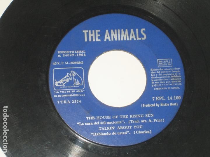 Discos de vinilo: THE ANIMALS - 1964 - SOLO VINILO - Foto 1