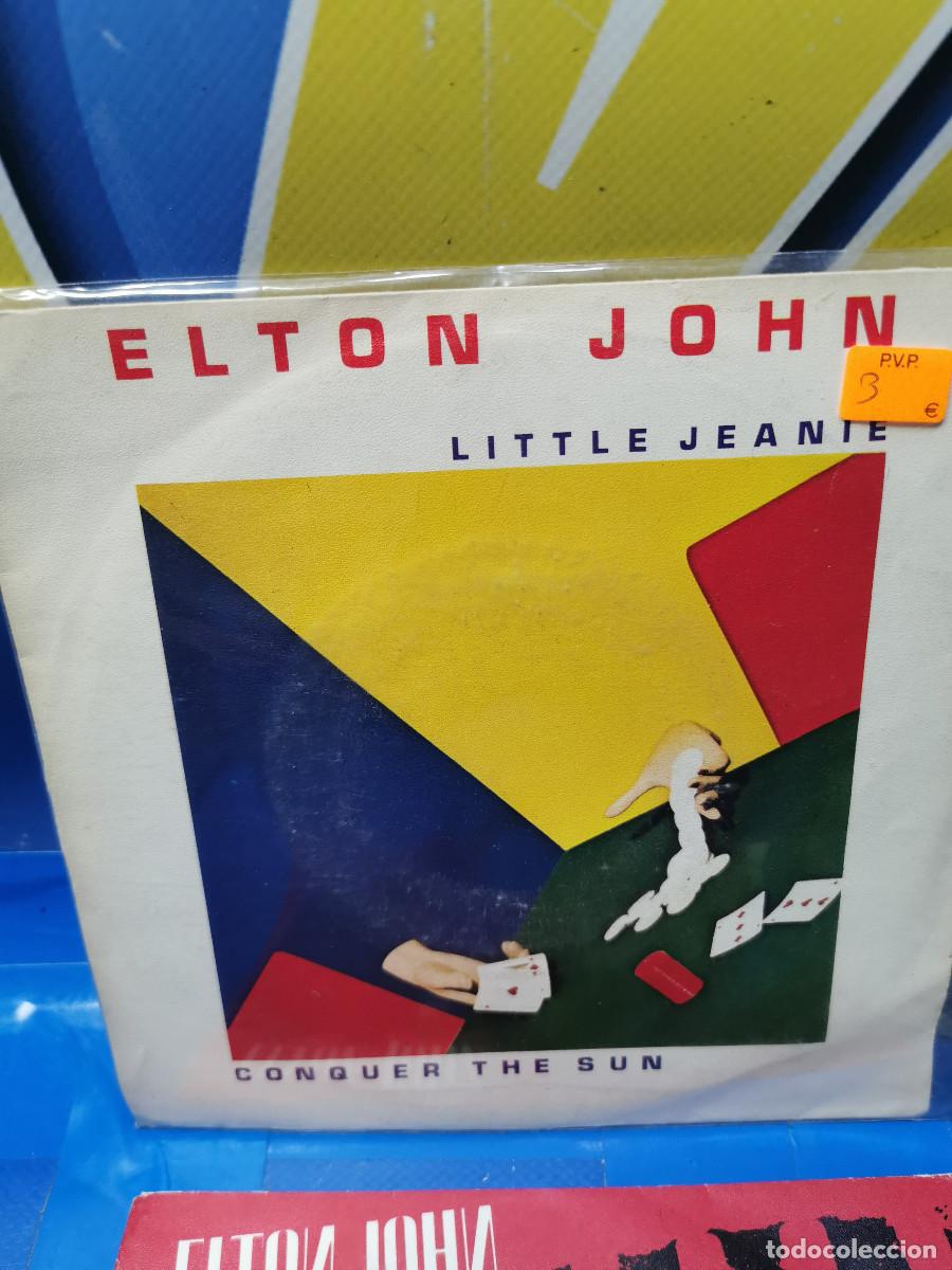 Discos de vinilo: 4 eps, singles, 7&rdquo;, vinilos, ELTON JOHN - Foto 2