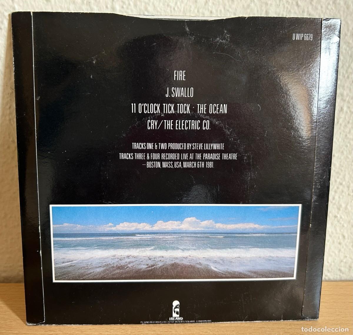 Discos de vinilo: U2 &lrm;&ndash; Fire. Estado. vg + / Vg +. 1981 - Foto 2