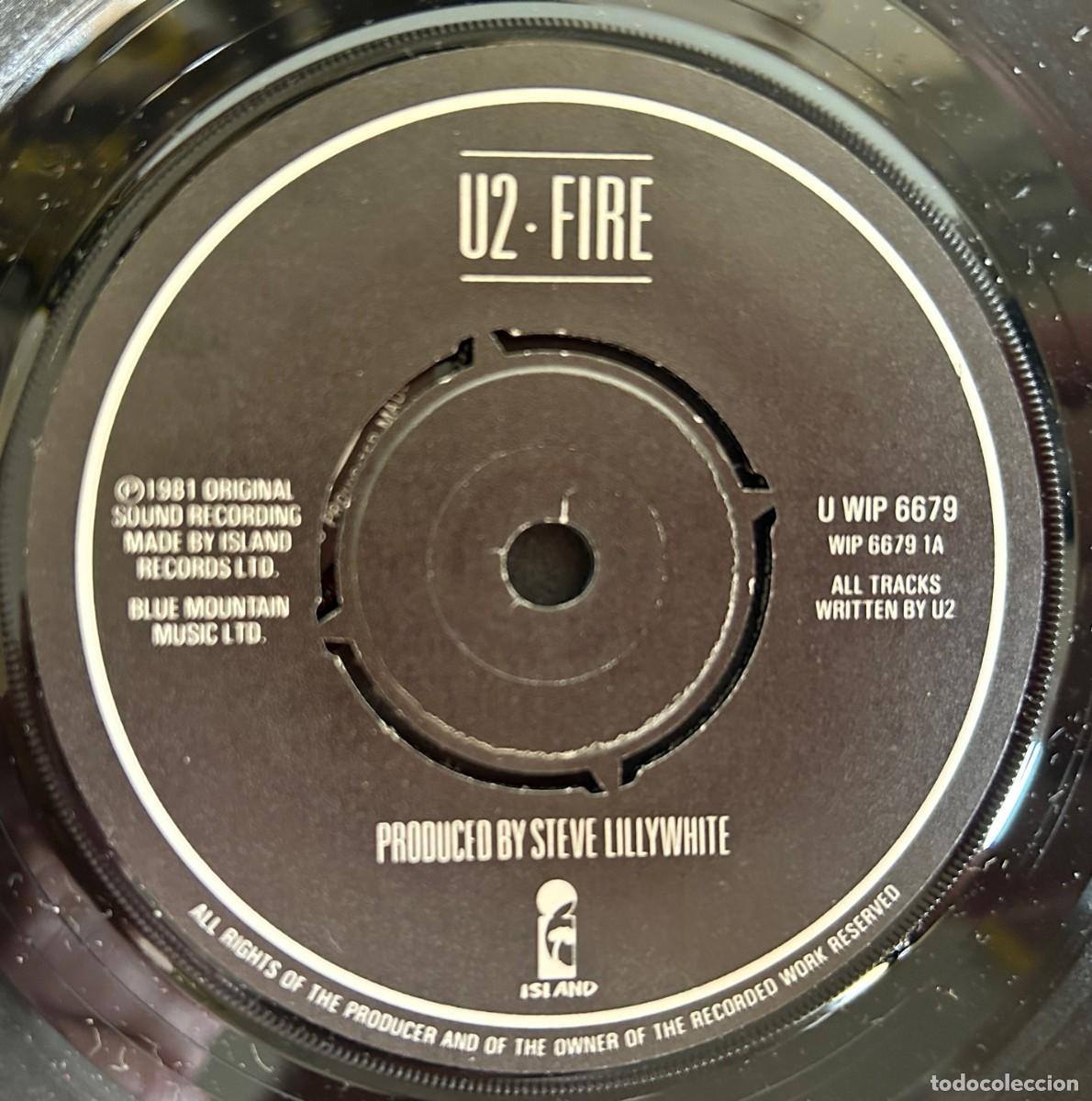 Discos de vinilo: U2 &lrm;&ndash; Fire. Estado. vg + / Vg +. 1981 - Foto 3