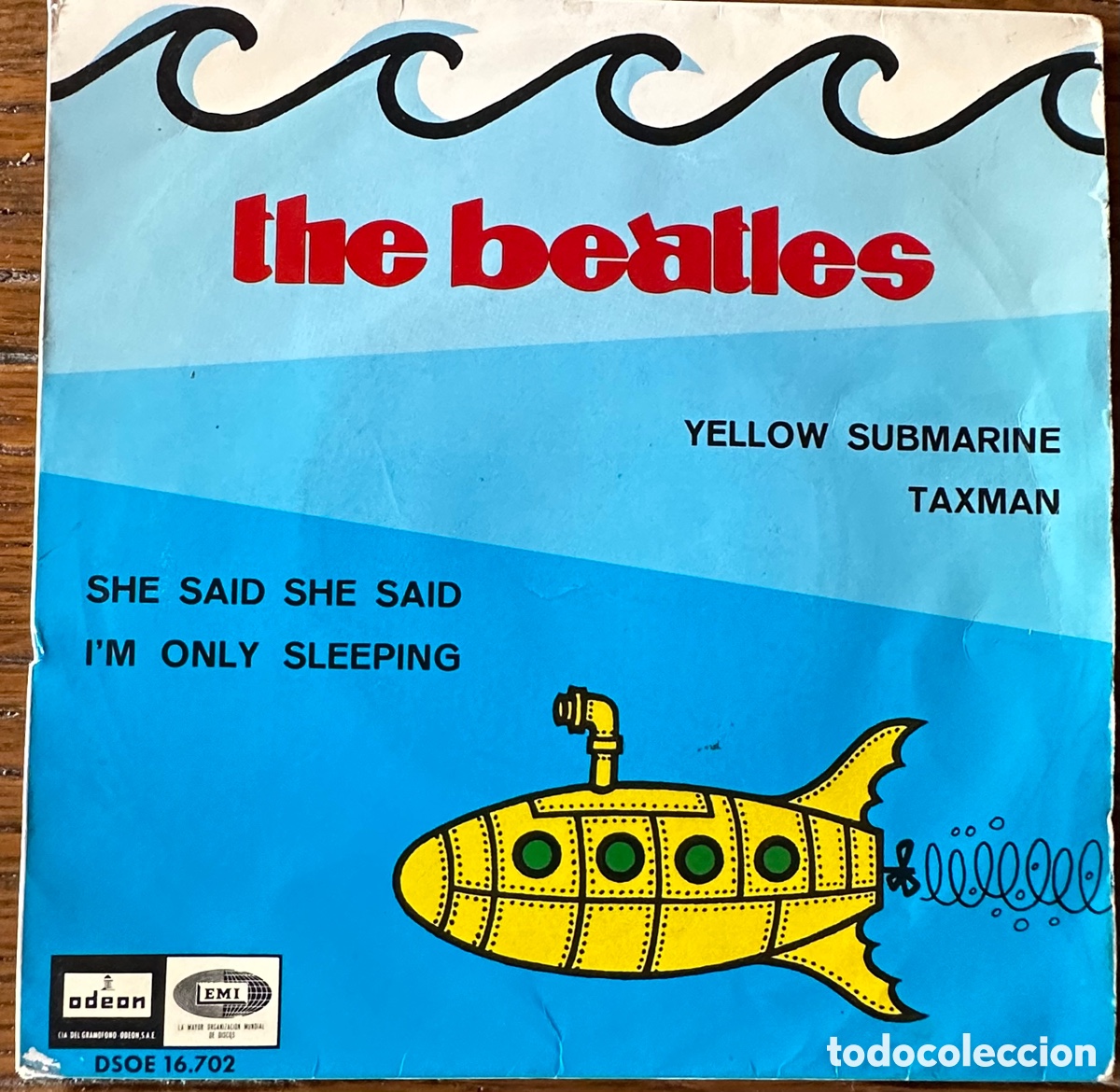 Discos de vinilo: BEATLES YELLOW SUBMARINE - Foto 1