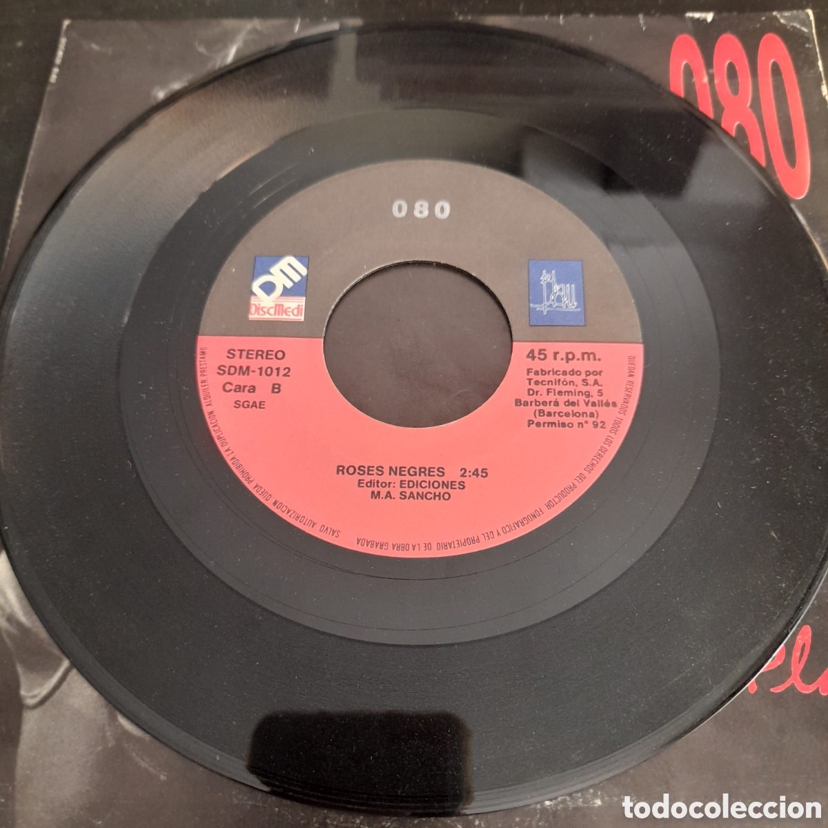 Discos de vinilo: 080 &ndash; La Llei Del Plaer. Vinilo, 7&rdquo; - Foto 4
