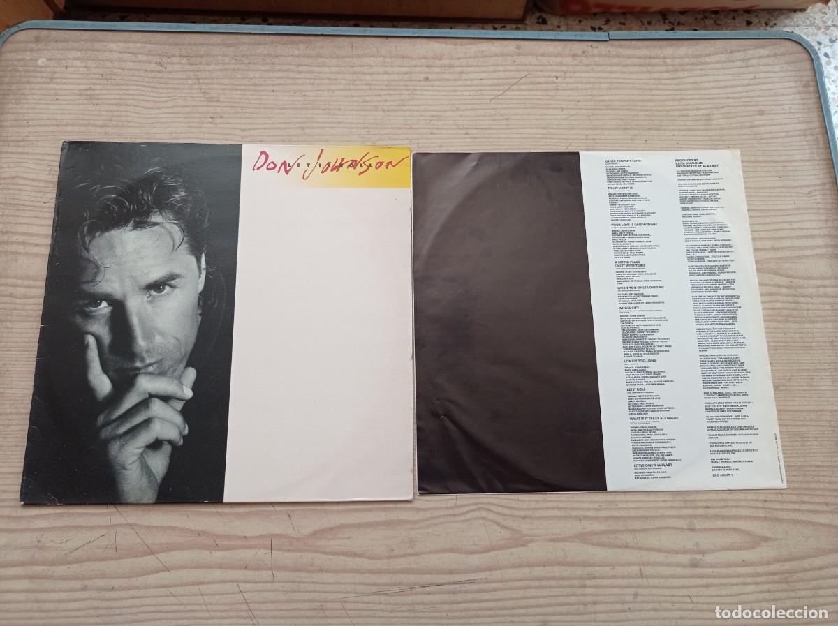 Discos de vinilo: Don Johnson - Let It Roll LP - Foto 1