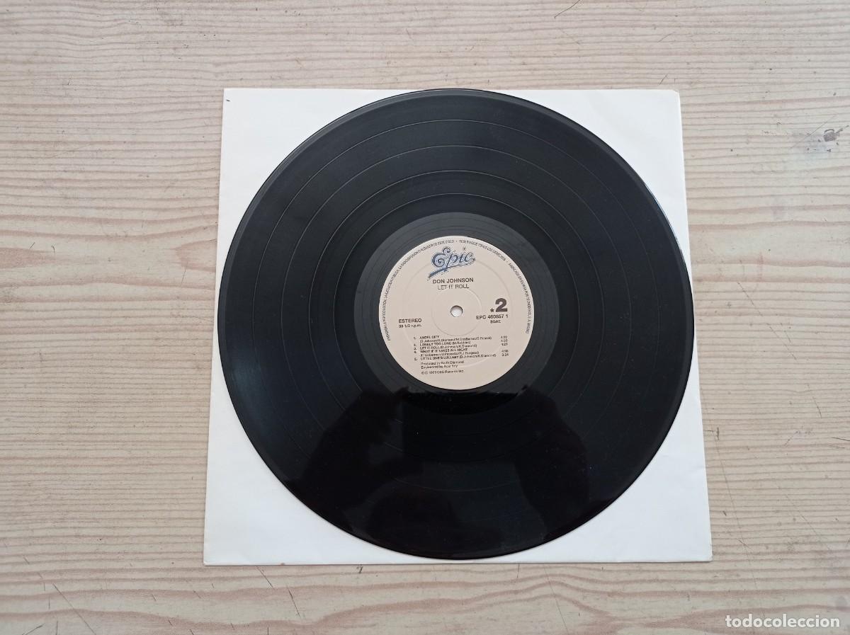 Discos de vinilo: Don Johnson - Let It Roll LP - Foto 4