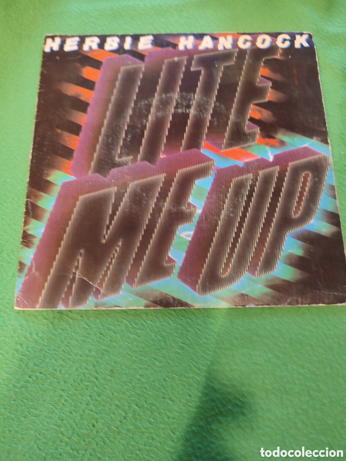 Discos de vinilo: Herbie Hancock - Lite me up - Foto 1