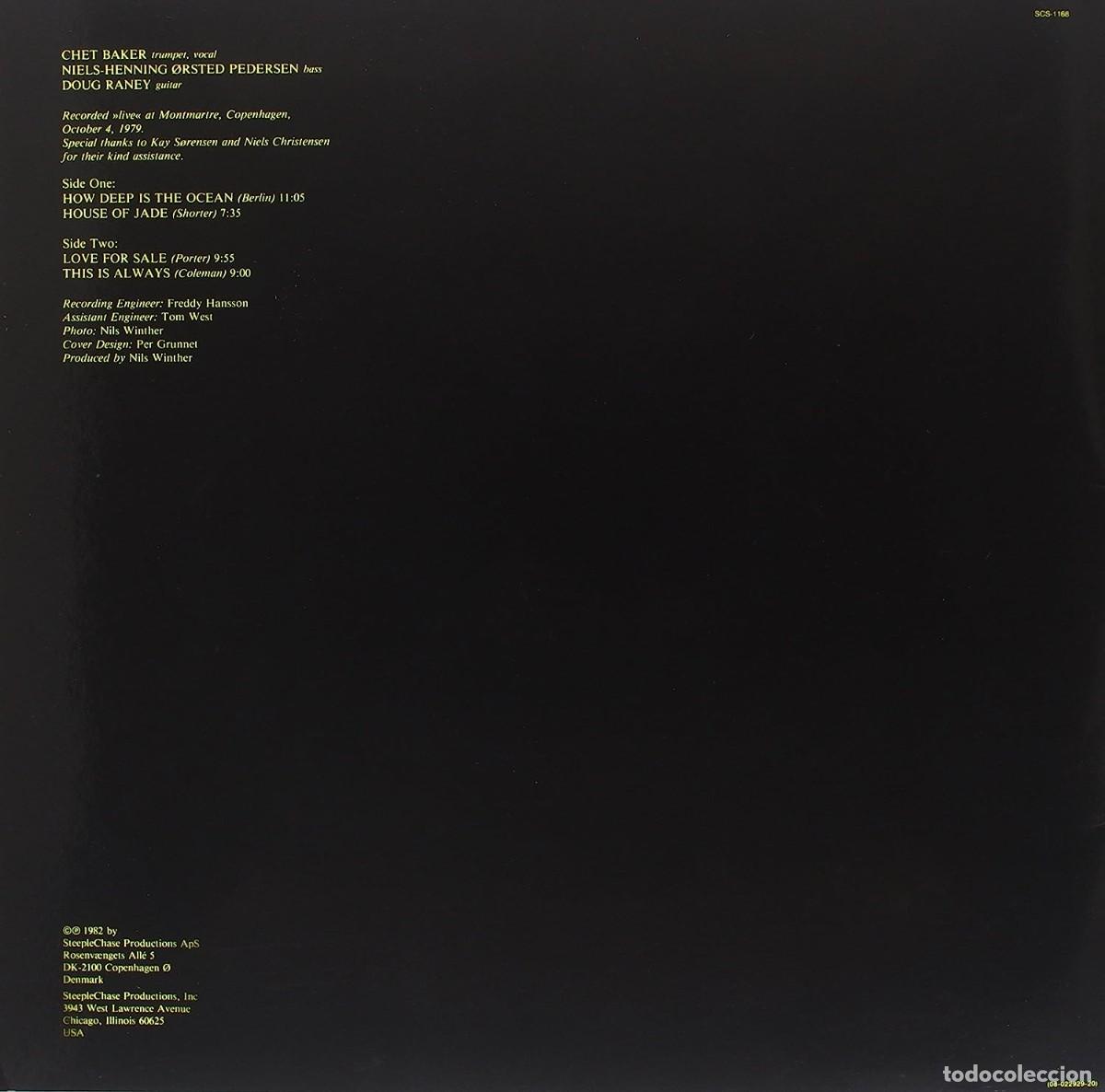 Discos de vinilo: Chet Baker Trio &ndash; This Is Always - Foto 2