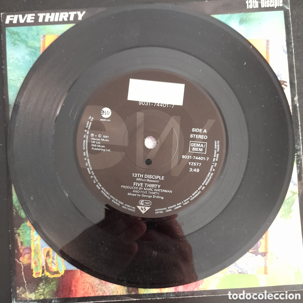 Discos de vinilo: Five Thirty &ndash; 13th Disciple. 1991, Alemania. Vinilo, 7&rdquo; - Foto 3