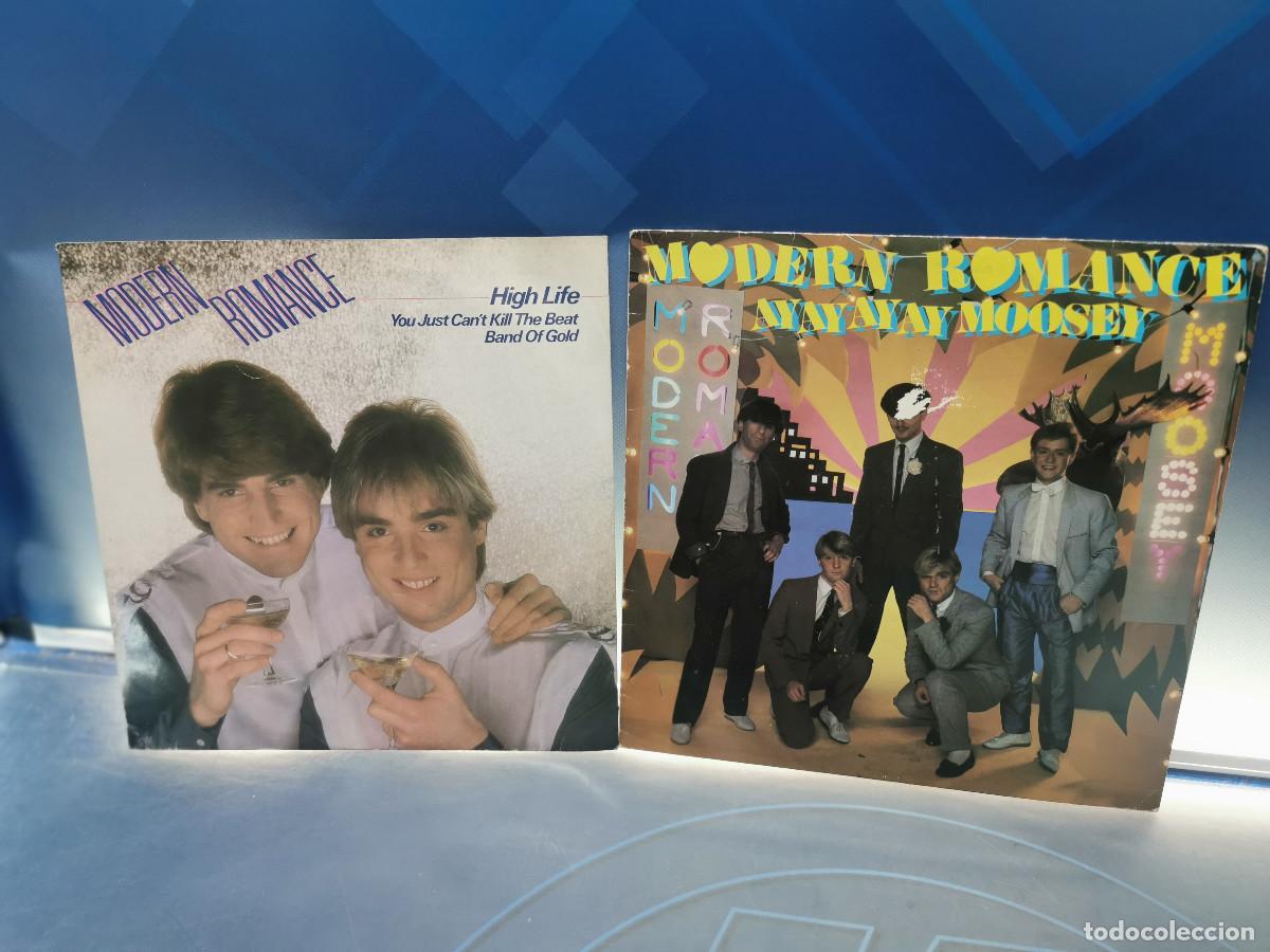 Discos de vinilo: Dos vinilos, Lp + single, Modern Romance - Foto 1