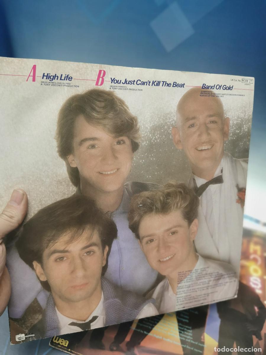 Discos de vinilo: Dos vinilos, Lp + single, Modern Romance - Foto 9
