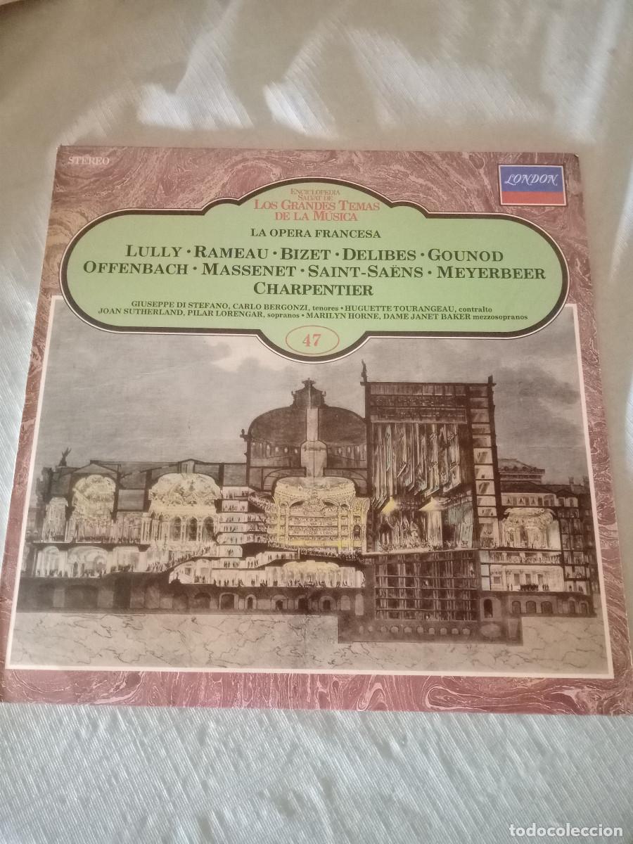 Discos de vinil: enciclopedia salvat de los grandes temas de la musica N&ordm; 47 LA OPERA FRANCESA