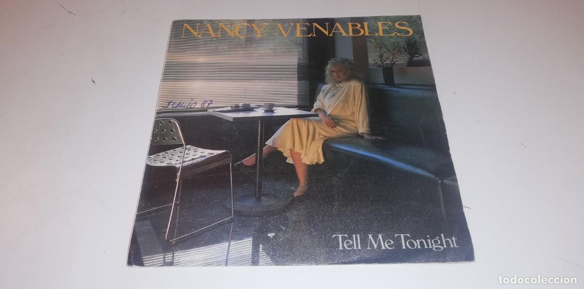 Disques de vinyle: S13-Nancy Venables - Tell Me Tonight (7&rdquo;, Single) - PORT VG DISC VG