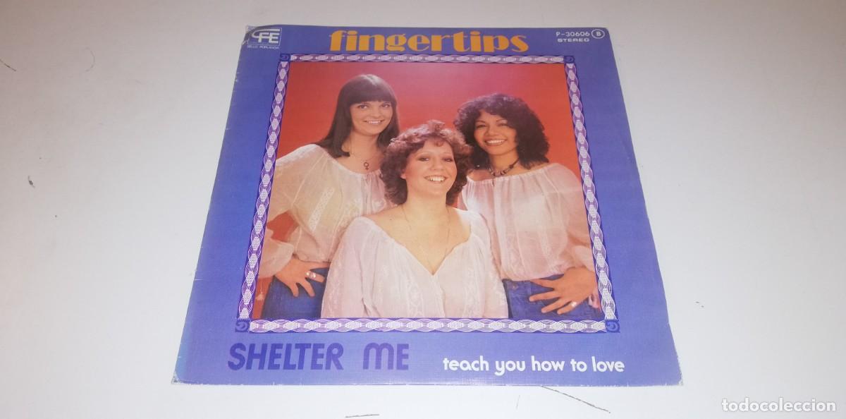 Discos de vinilo: S13- FINGERTIPS SHELTER ME (7&rdquo;, Single)- PORT VG DISC VG+