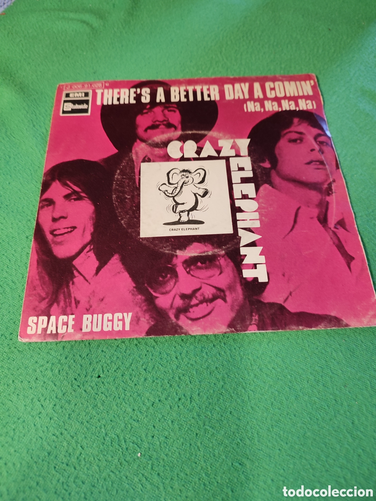 Discos de vinilo: Crazy Elephant - Theres a Better day a comin - Foto 1